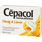 Cepacol® Sensations Honey and Lemon, Sore Throat  Lozenges, 16 ct