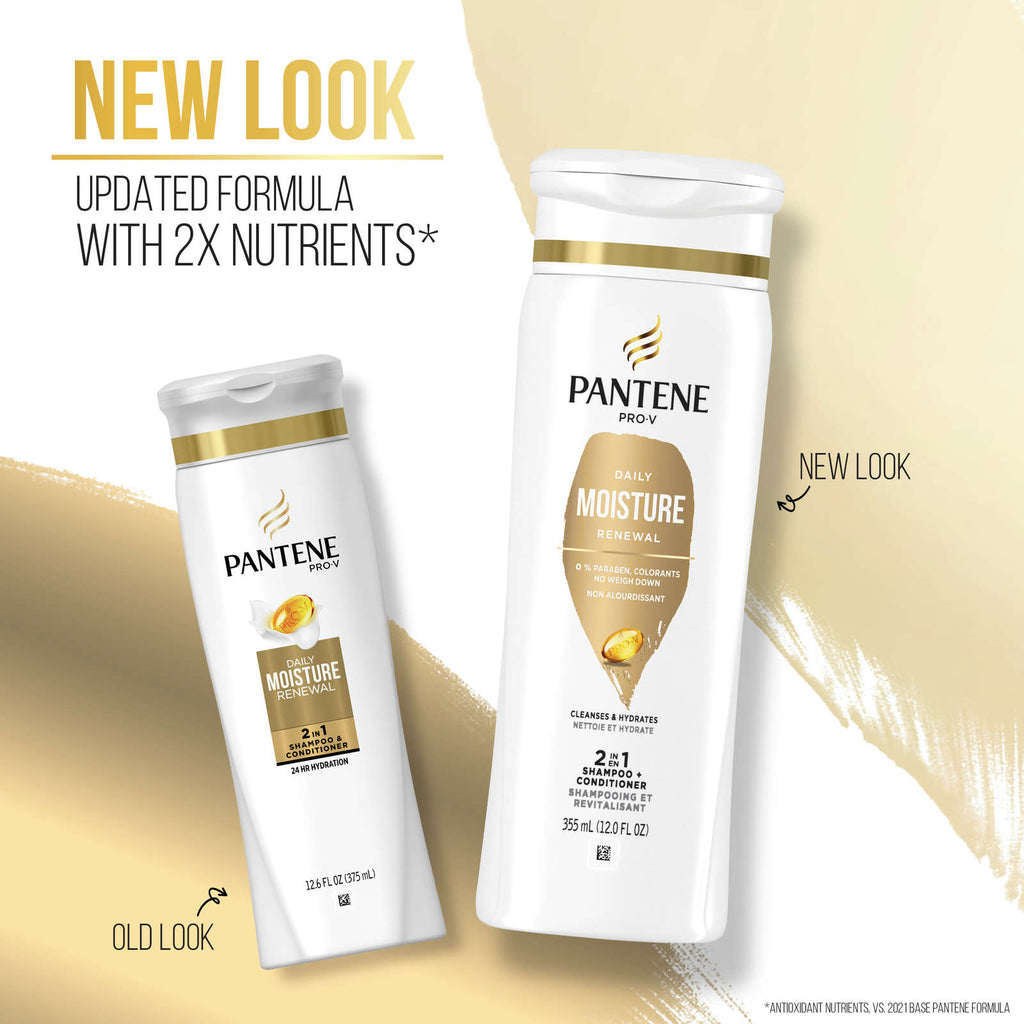 PRO-V Daily Moisture Renewal 2 in 1 Shampoo + Conditioner