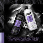 Purple Blonde Conditioner for blonde or silver coloured hair + Ultra-violet Neutralizer formulated with Pro Style Technology™ 828 ml