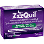 ZzzQuil Nighttime Sleep-Aid LiquiCaps, 24 Count