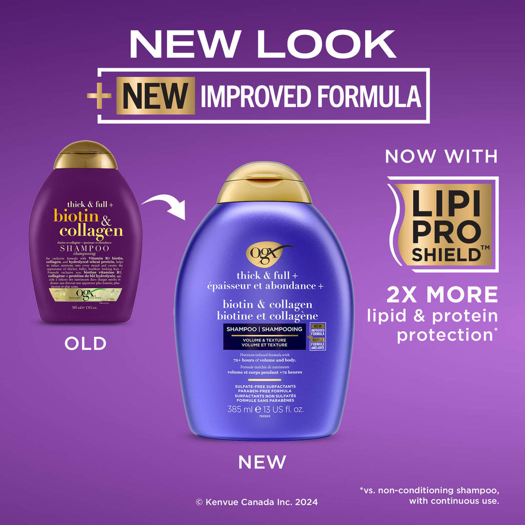 Thick & Full + Biotin & Collagen Volumizing Shampoo