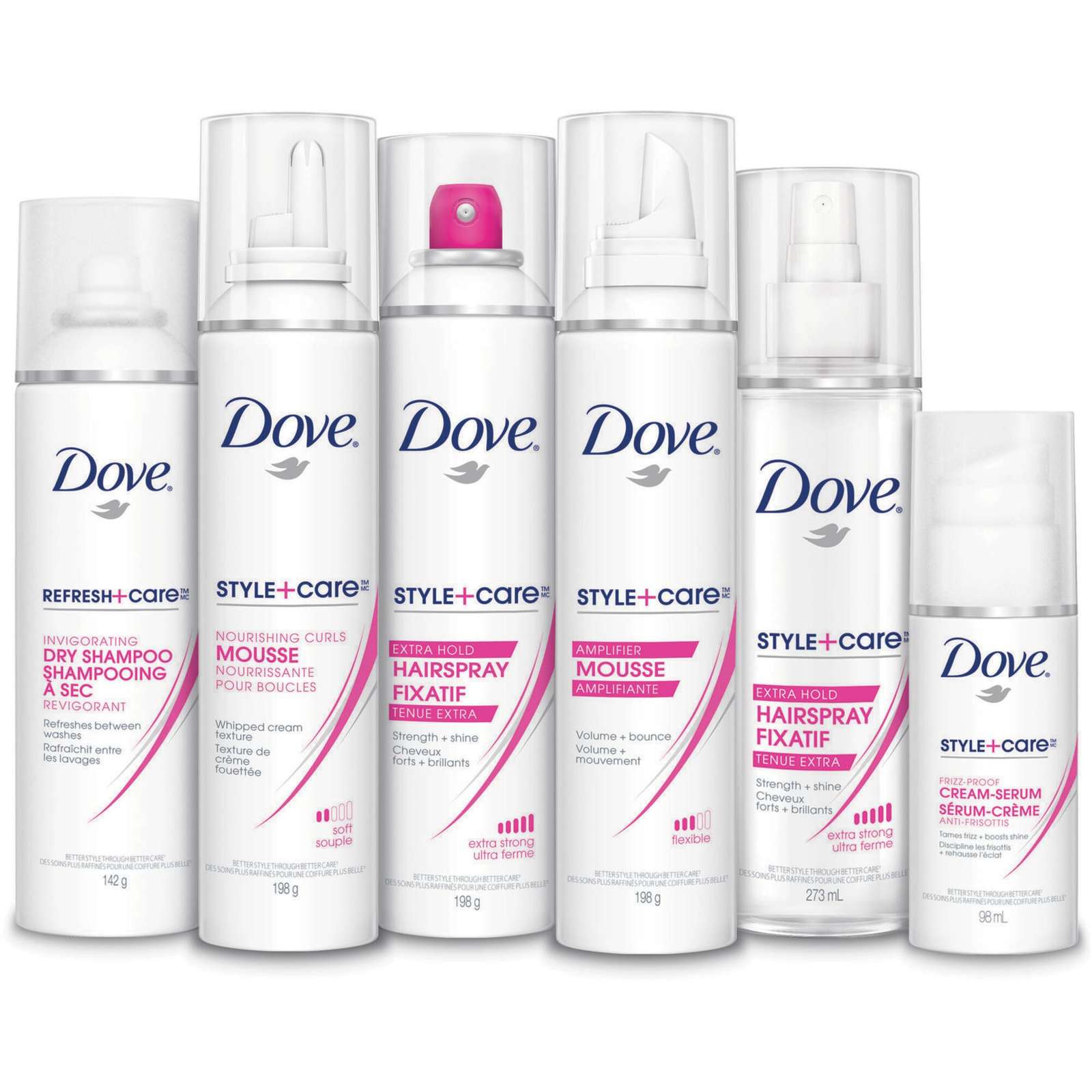 Dove Dry Shampoo care for in between washes Volume & Fullness weightless formula 142 g