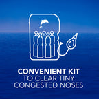 hydraSense Nasal Aspirator Starter Kit, Baby Nasal Care, Relieve Congested and Stuffy Noses, 1 Kit