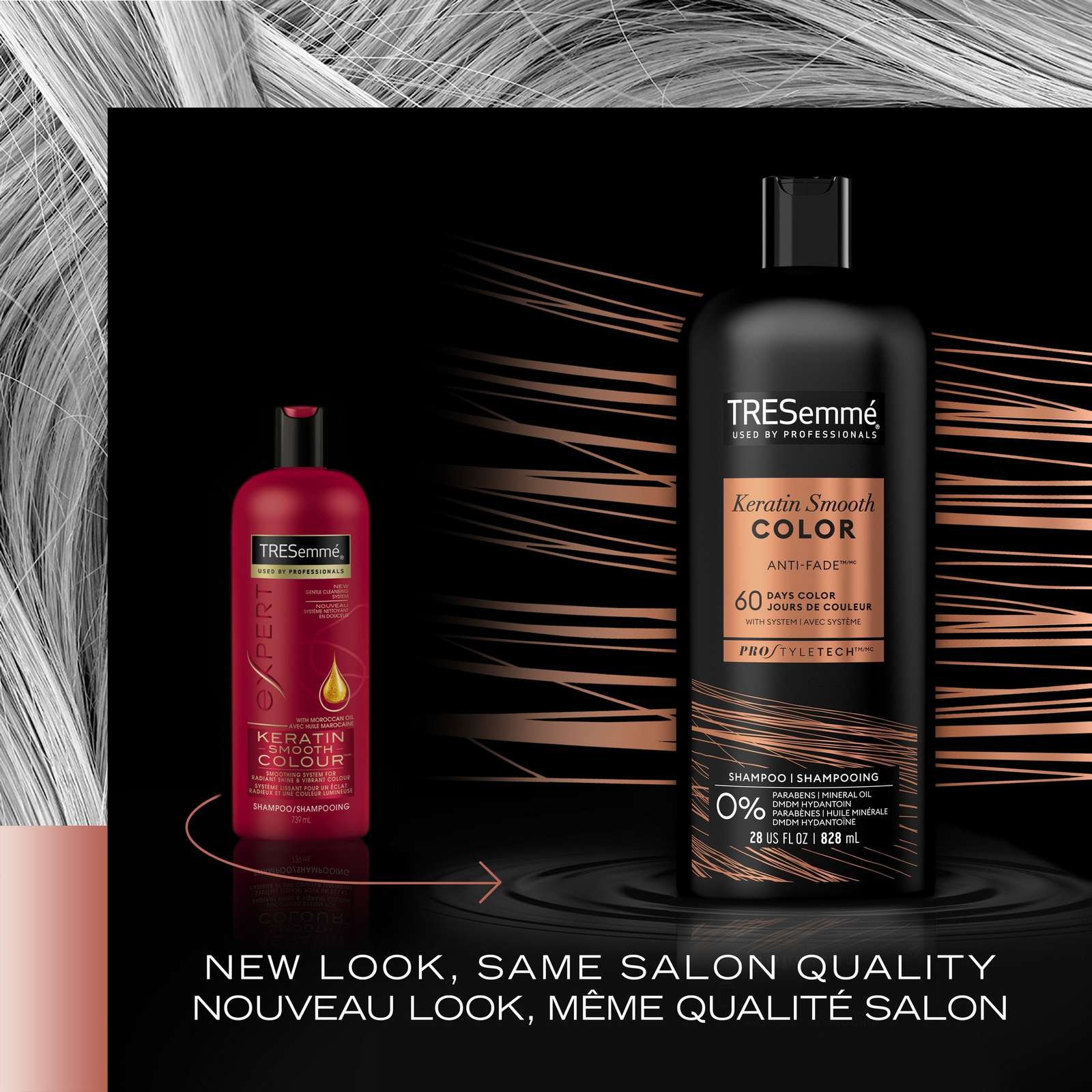 Keratin Repair Conditioner for damaged hair Bond Plex formulated with Pro Style Technology™