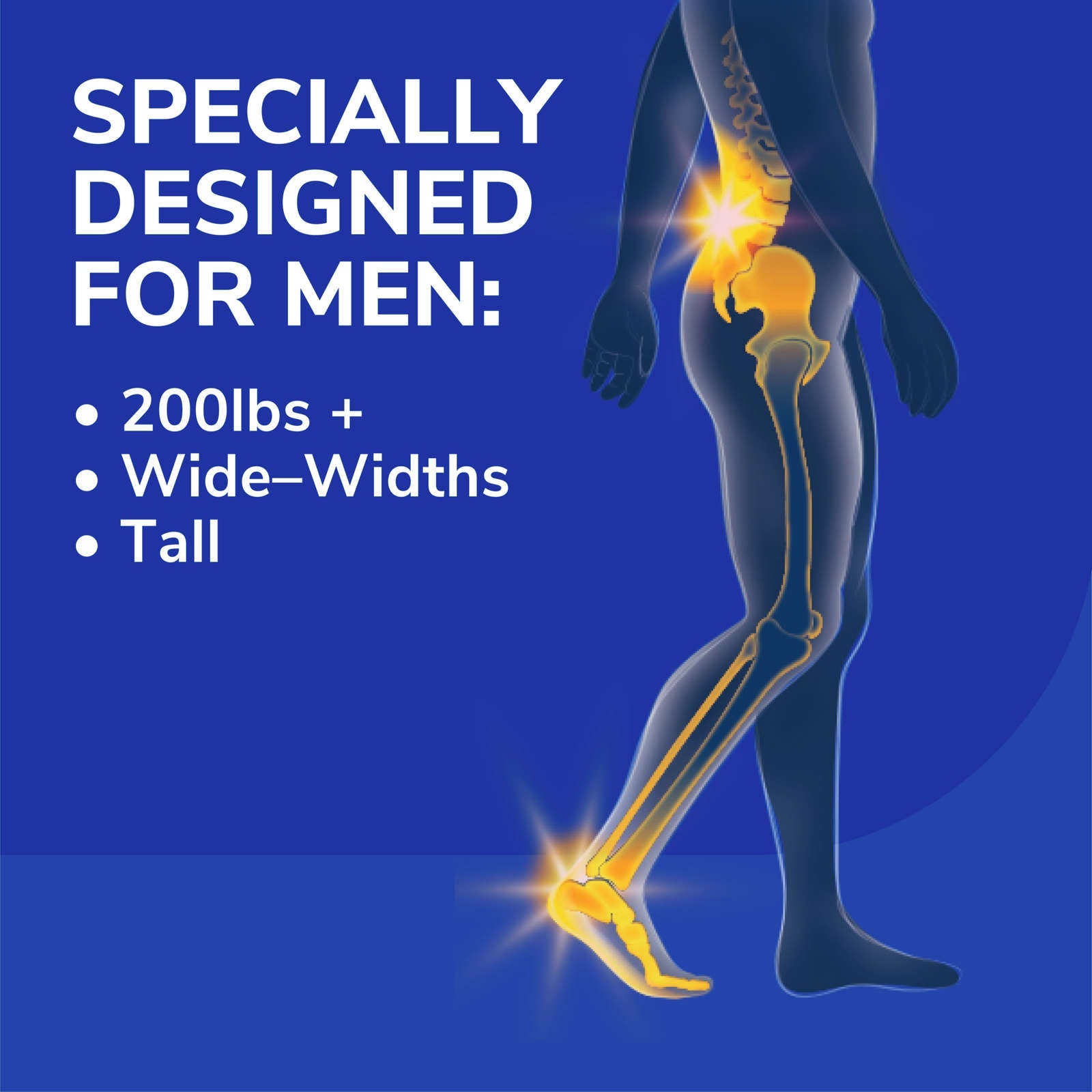 Dr. Scholl’s® Pain Relief Orthotics For Heavy Duty Support, Men's, Sizes 8-14