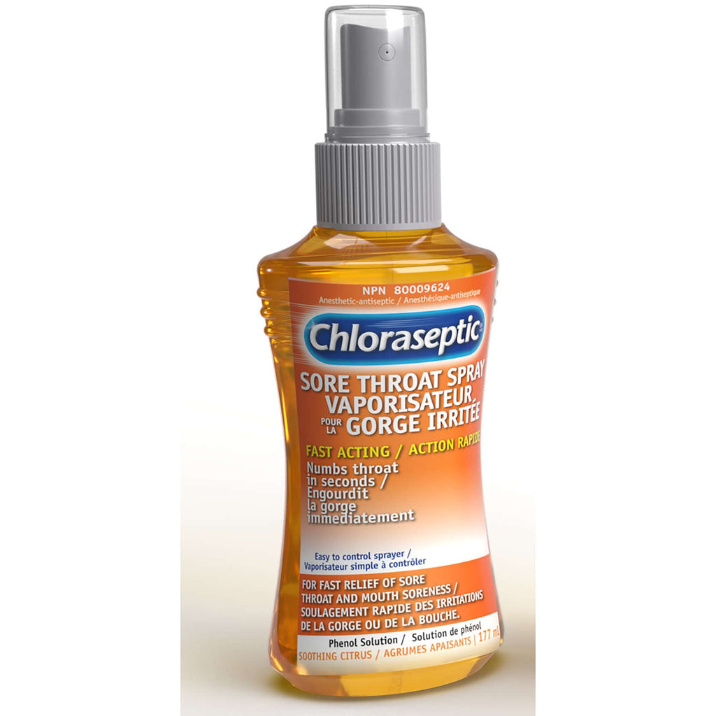 Chloraseptic Sore Throat Spray Soothing Citrus