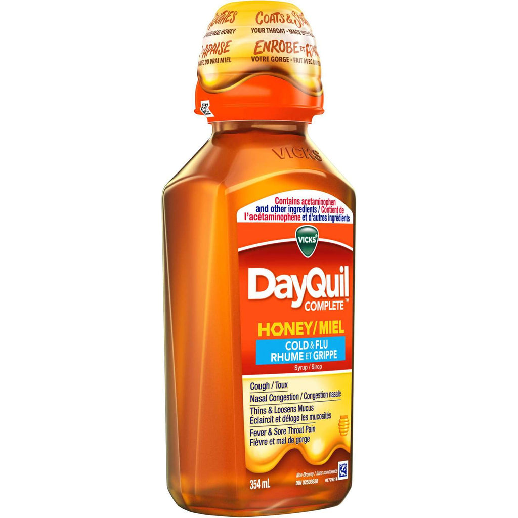 Vicks DayQuil Complete Honey Cold & Flu