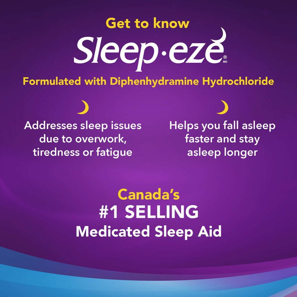 Sleep-eze Extra Strength Nighttime Sleep Aid Coated Caplets