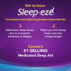 Sleep-eze Extra Strength Nighttime Sleep Aid Coated Caplets