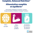 PediaSure Complete®, Nutritional Supplement, 4 x 235 mL, Chocolate – Kids nutritional shake, containing DHA and vitamins, helps promote weight gain when taken twice a day