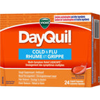 DayQuil Cold & Flu Multi-Symptom Relief Non-Drowsy Liquid Capsules, 24 Count