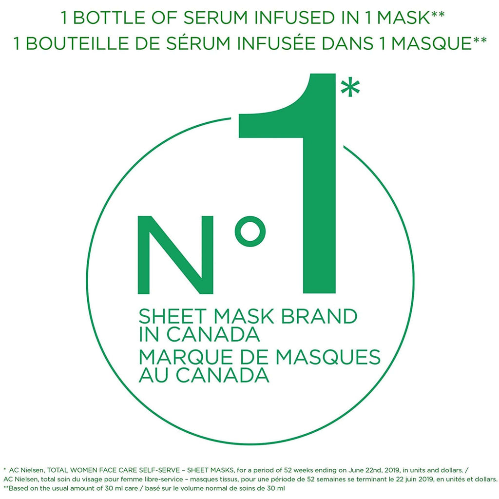 Super Purifying Charcoal Sheet Mask with Algae Extract, by Garnier