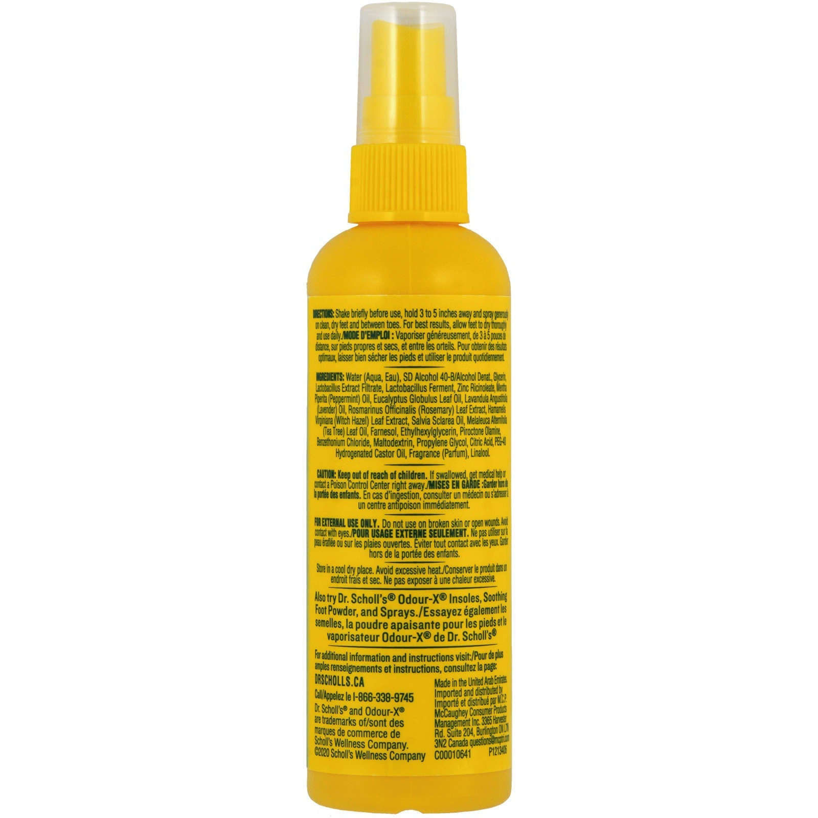 Odor-X Probiotic Foot Spray