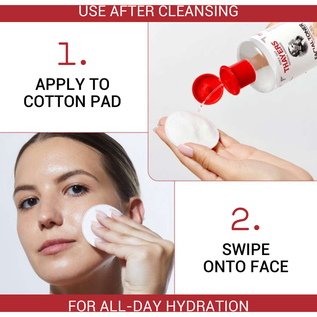Unscented Alcohol Free Witch Hazel Face Toner with Aloe Vera