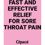 Cepacol® Children’s Fruity Strawberry, Sore Throat Lozenges, 36 ct