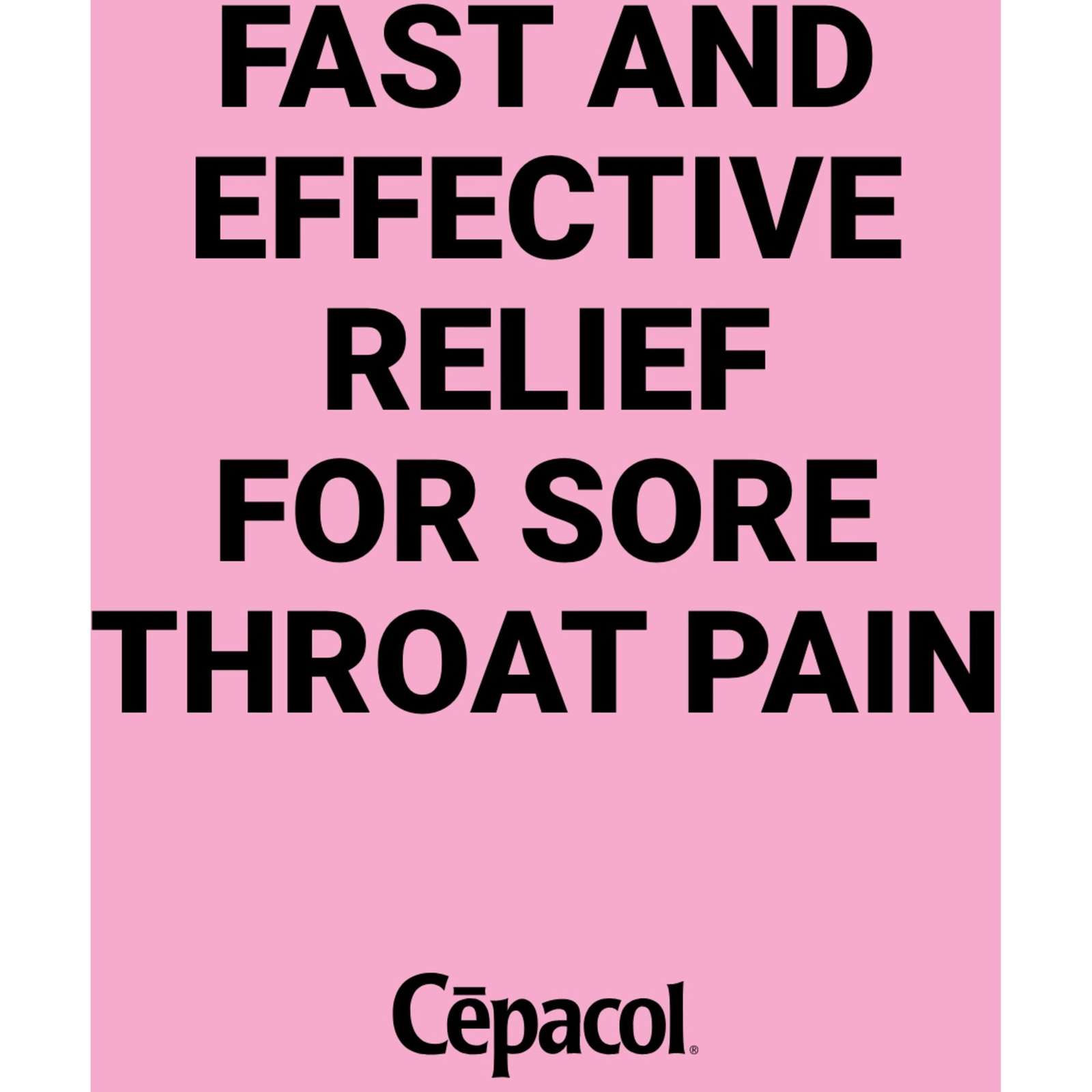 Cepacol® Children’s Fruity Strawberry, Sore Throat Lozenges, 36 ct