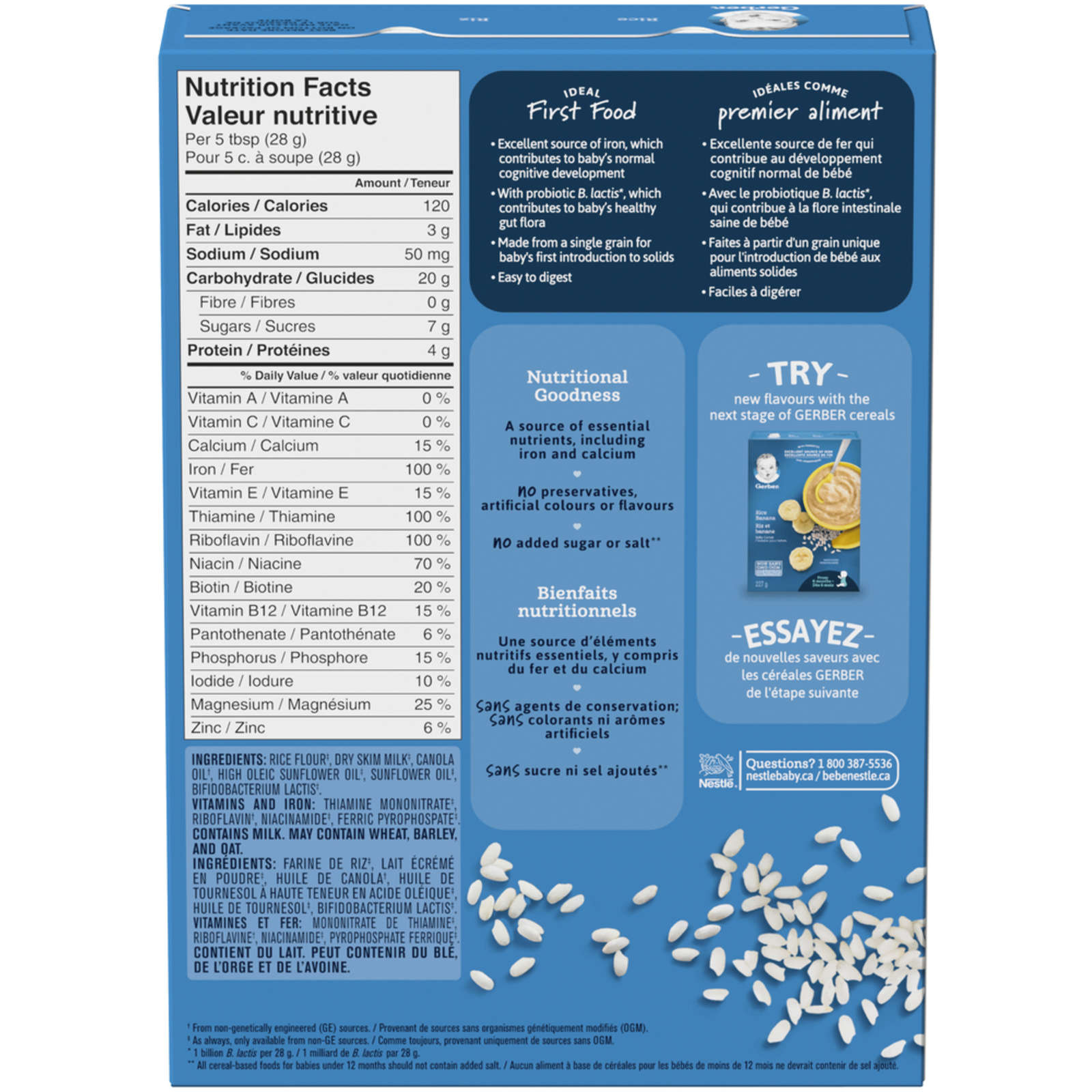 Stage 1 Rice Baby Cereal