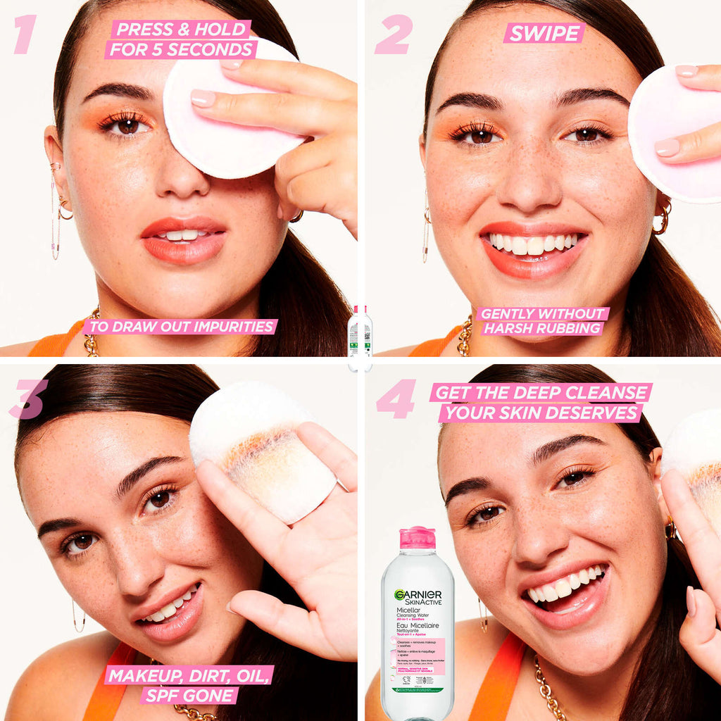 Skin Active Micellar Water For Normal And Sensitive Skin 100 Ml