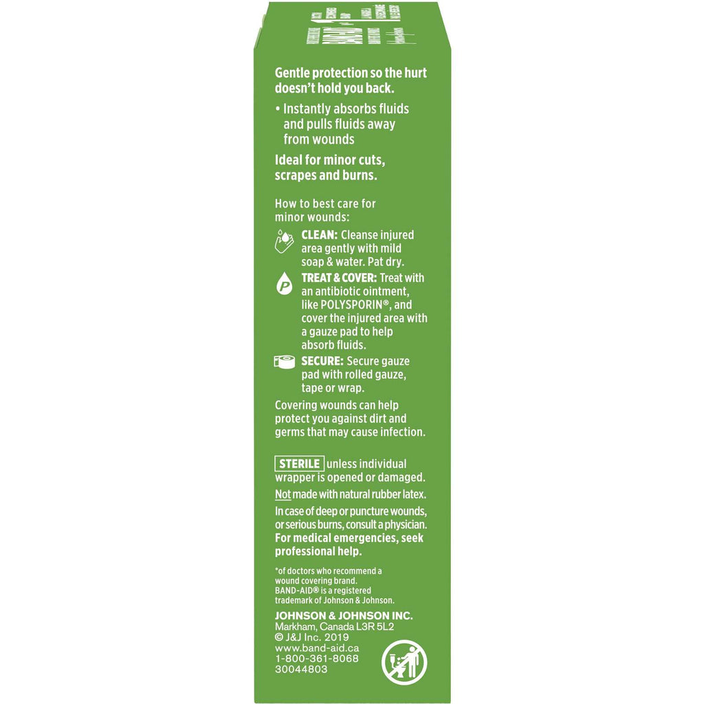 HURT-FREE Non-Stick Pads Large, 7.6 Centimetres by 10.1 cm, 10 Pads