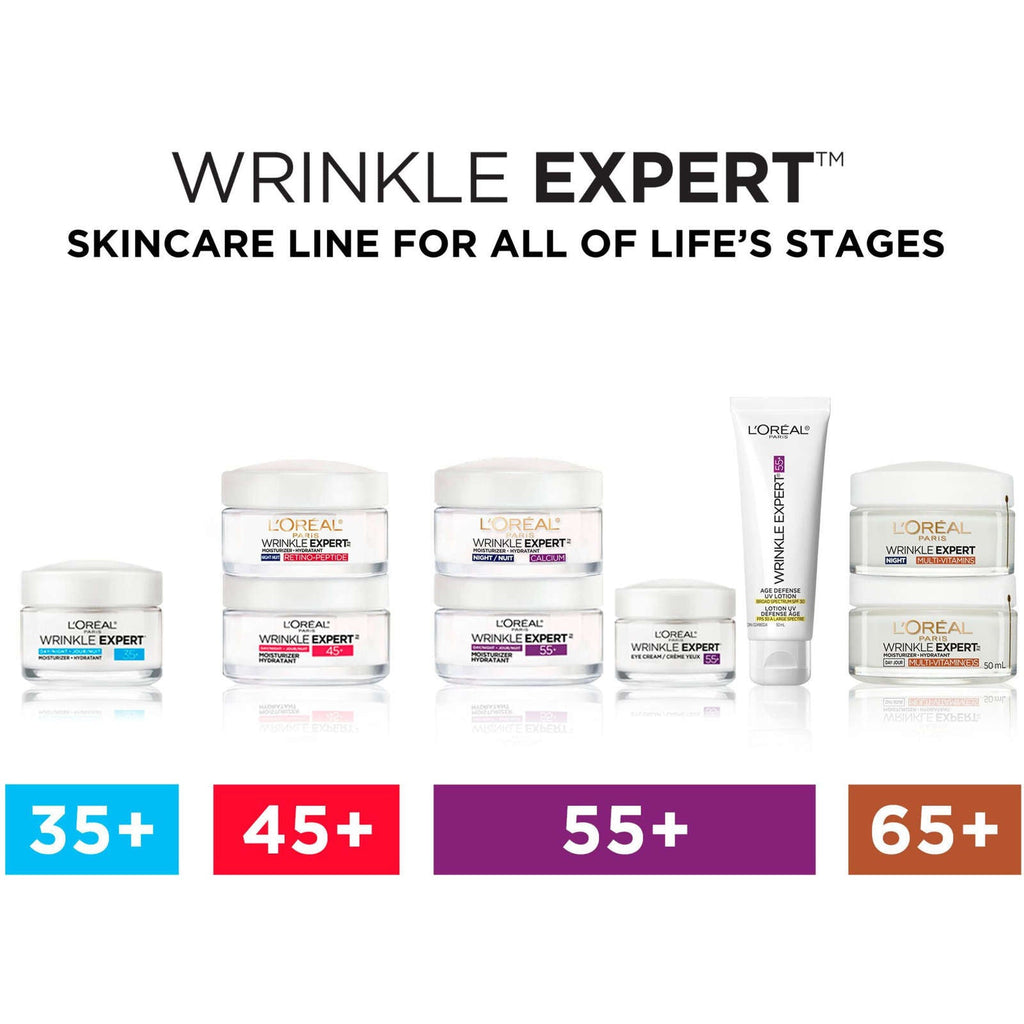 Anti-Aging 55+ Moisturizer with Calcium, Wrinkle Expert