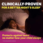 Goodnites Girls' Nighttime Bedwetting Underwear, Size Extra Large (95-140+ lb.), 9 Ct