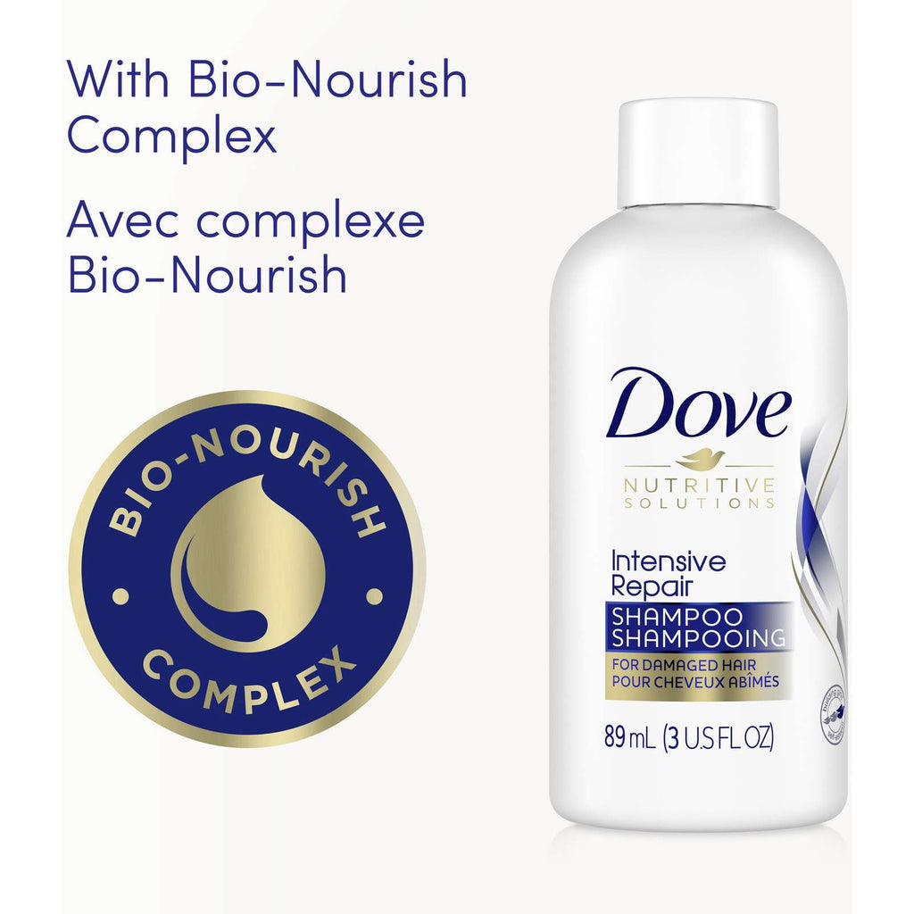 Dove Nutritive Solutions Shampoo for damaged hair Intensive Repair with Keratin Repair Actives 89 ml