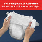 Overnites Nighttime Diapers, Size 4