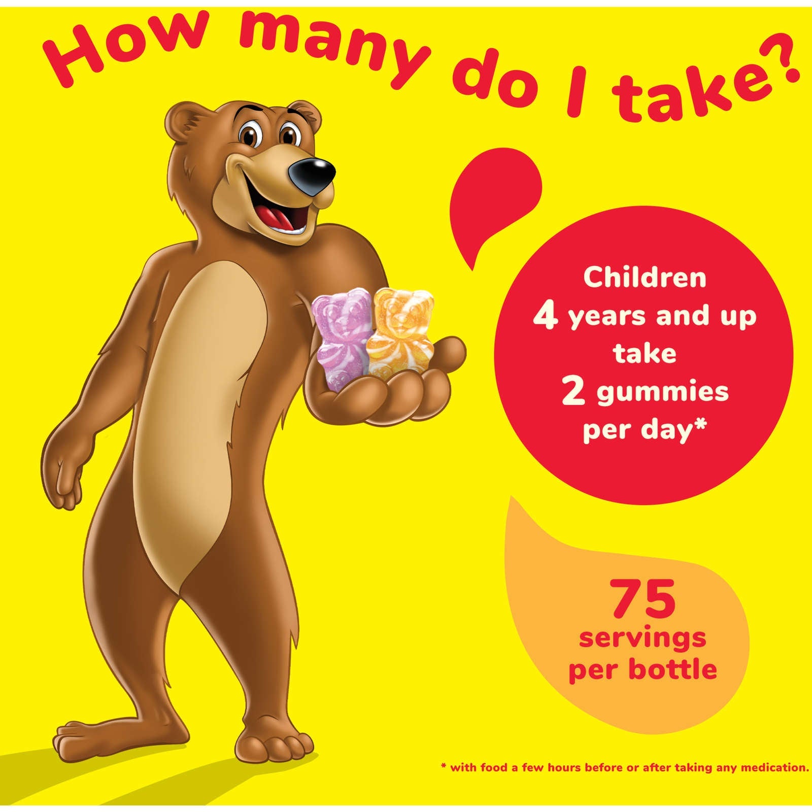 Calcium + D Gummy Vitamins
