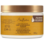 SheaMoisture  Deep Moisturizing Hair Mask repairs visible signs of damage Raw Shea Butter paraben-free deep conditioner 326 g