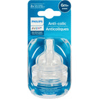 Avent Anti-colic Baby Bottle Flow 4 Nipple, 2 pack, SCY764/02