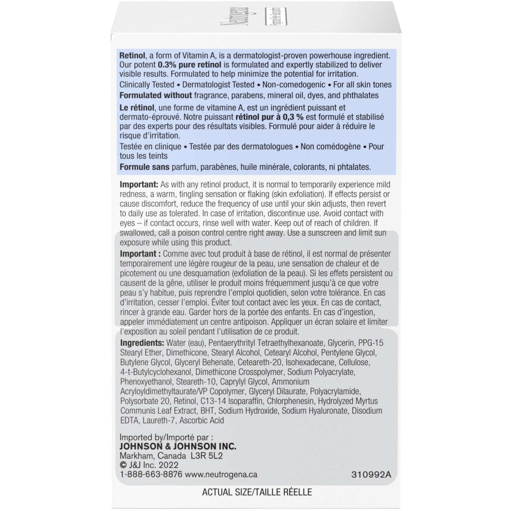 Rapid Wrinkle Repair 0.3% retinol Pro Night Cream