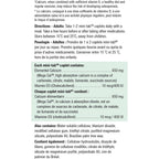 Mega Cal Calcium + Vitamin D3 400 IU Caplets, 650 mg