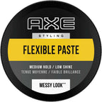 Mens Styling Paste hair styling for a Messy Look Flexible Medium Hold, Low Shine