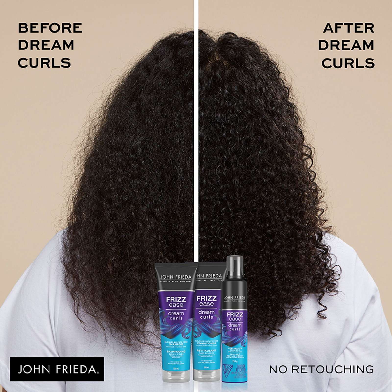 Frizz Ease Dream Curls SLS/SLES Sulfate Free Conditioner