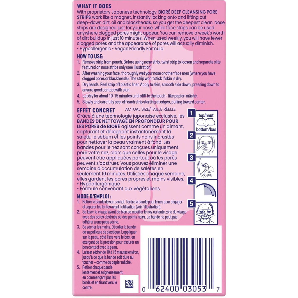 Deep Cleansing Pore Strip Mixed Value Pack