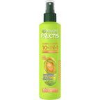 Fructis Sleek & Shine, 10-In-1 Repairing Leave-In Spray For Frizzy & Dry Hair with Heat Protection, With Argan Oil and Plant Keratin