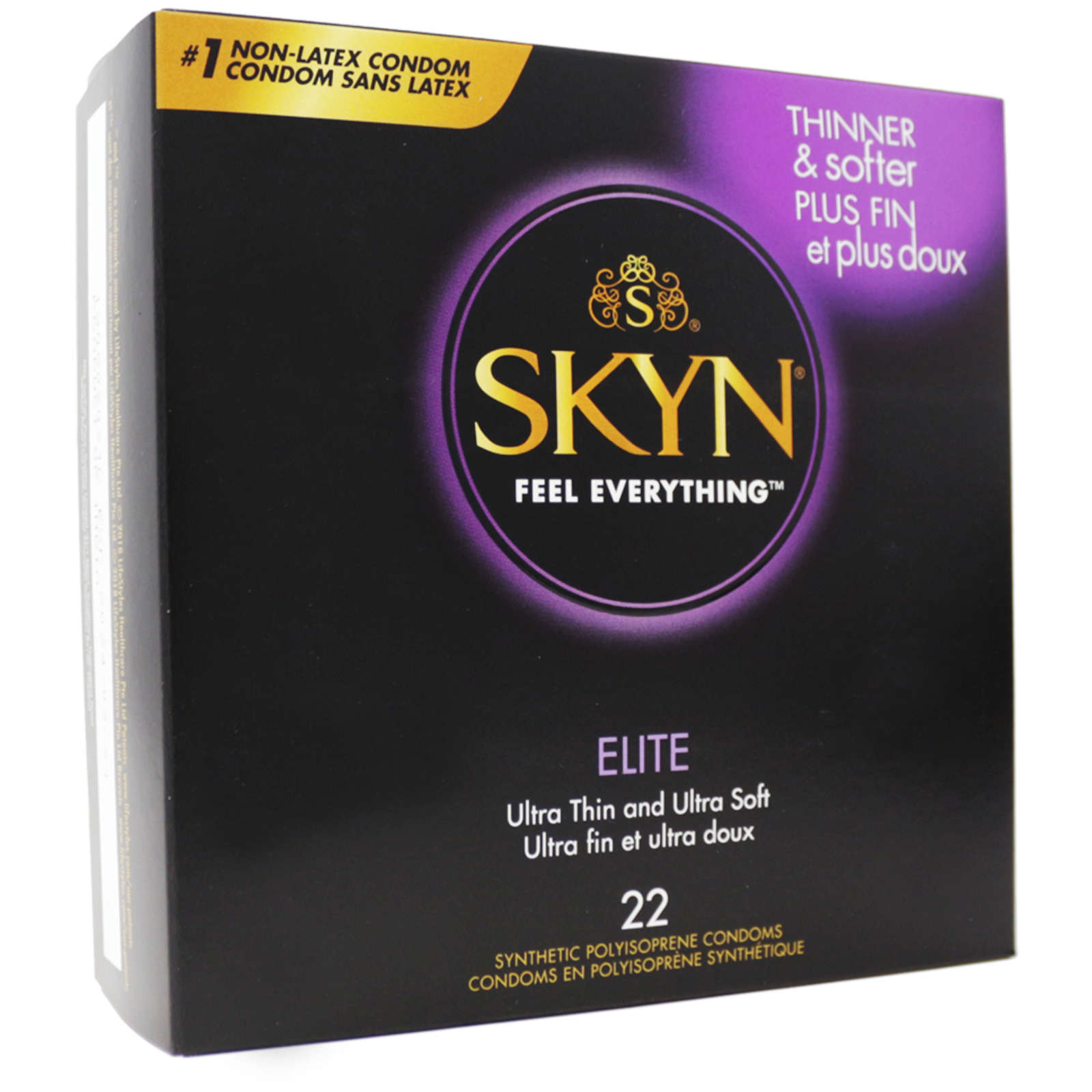 SKYN® Elite 22 Natural Latex Free Lubricated Condoms