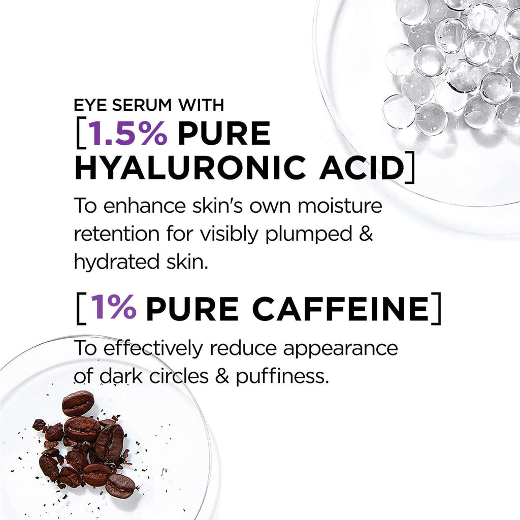 Eye Serum 2.5% Hyaluronic Acid Caffeine