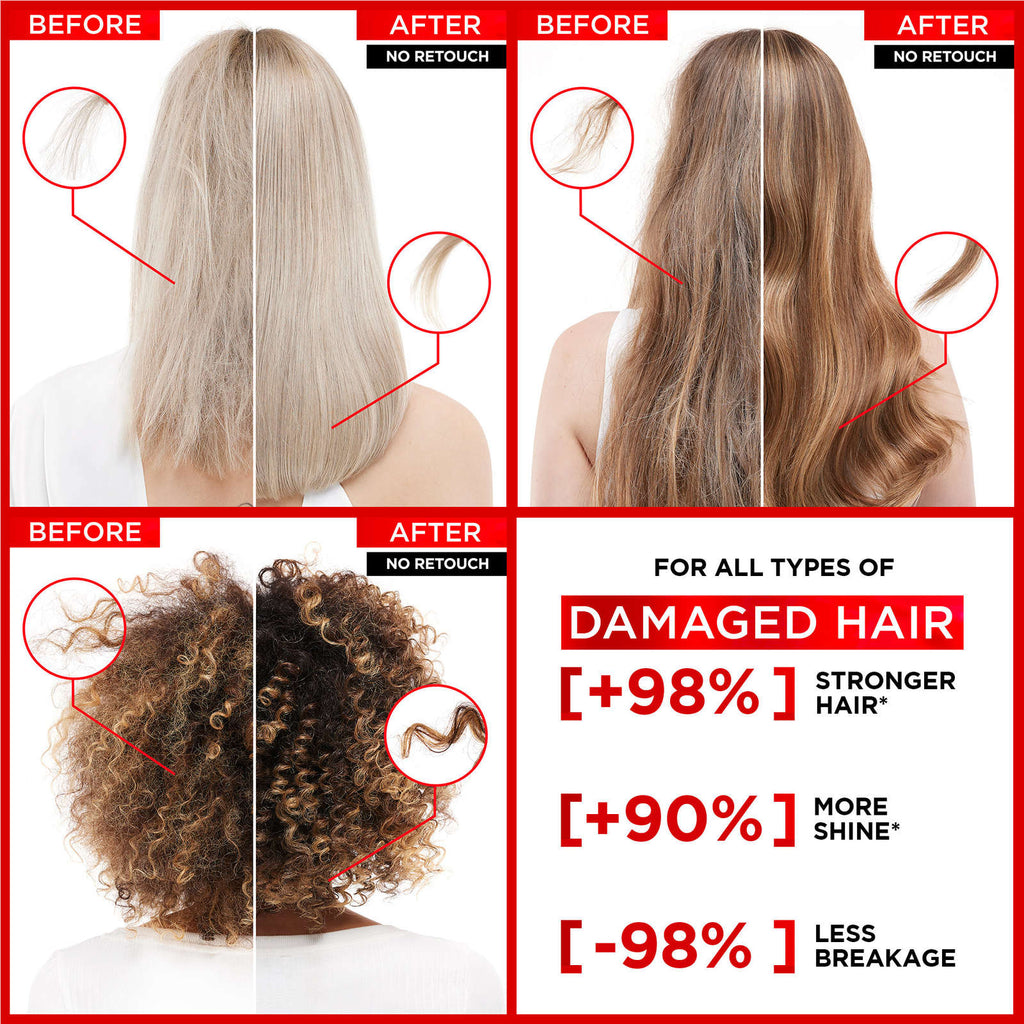 Hair Expertise Bond Repair Conditioner,  Repairs All Types of Damaged Hair, with Citric Acid Complex