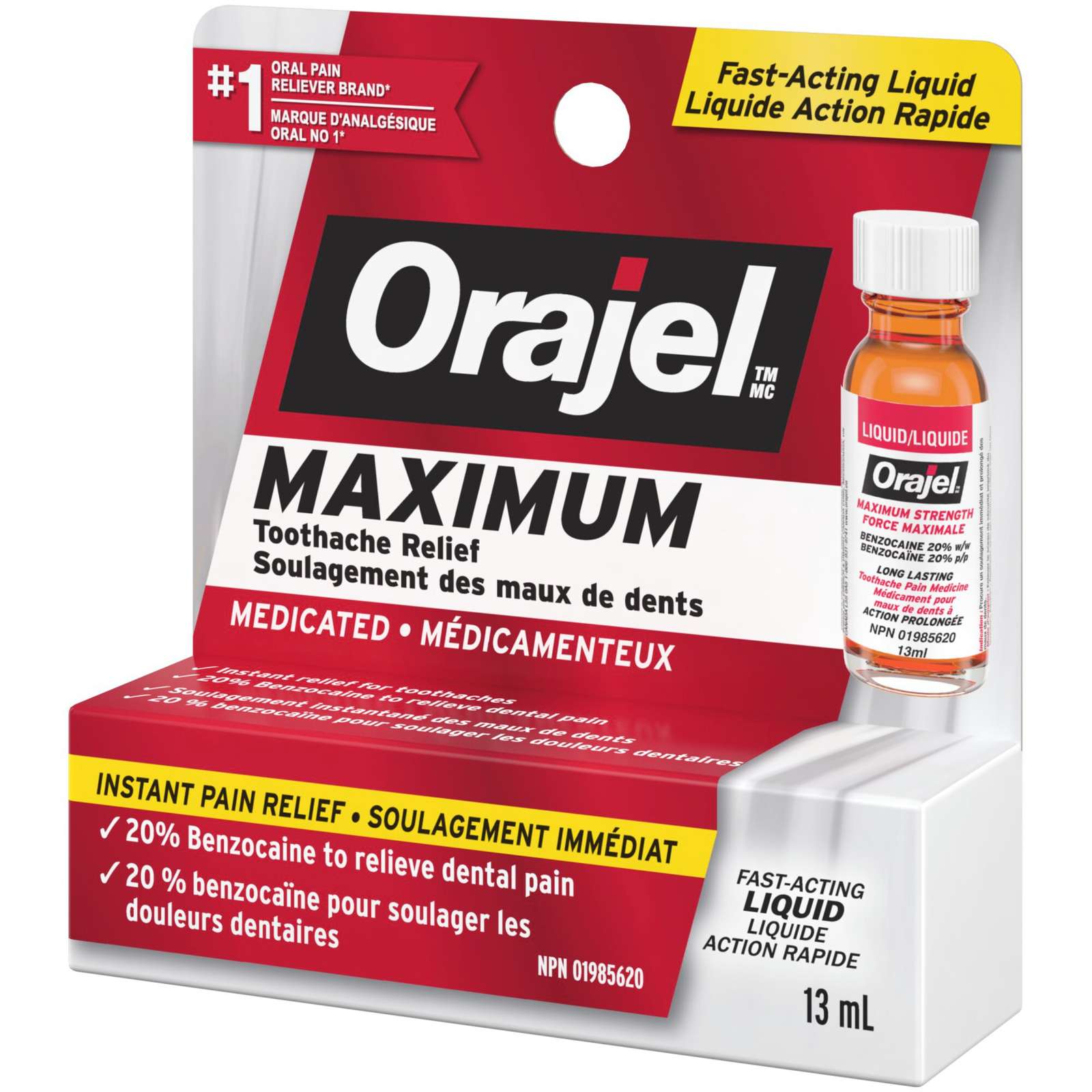 Maximum Strength Toothache Relief Liquid