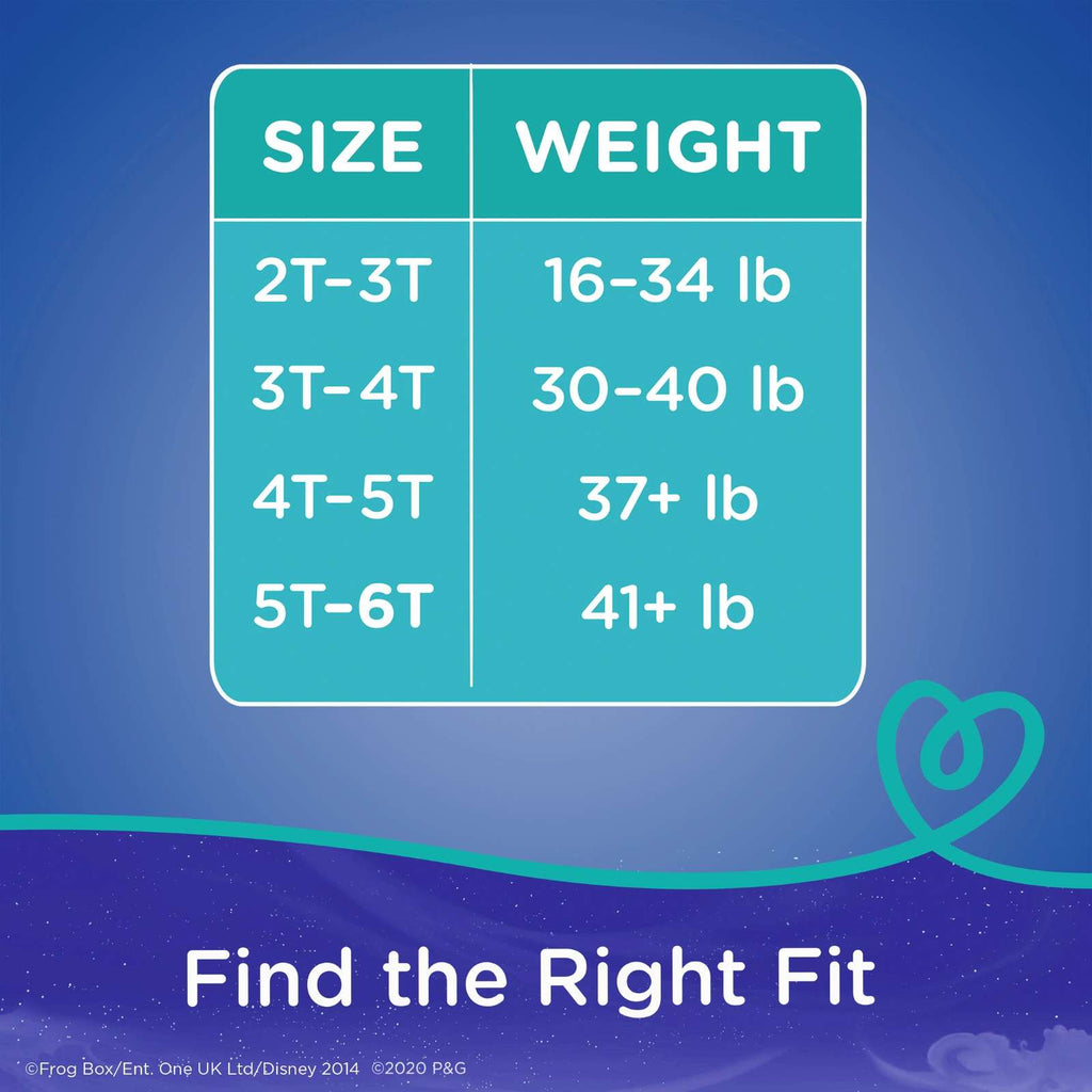 Pampers Easy Ups Training Underwear Boys Size 7 5T-6T 46 Count 