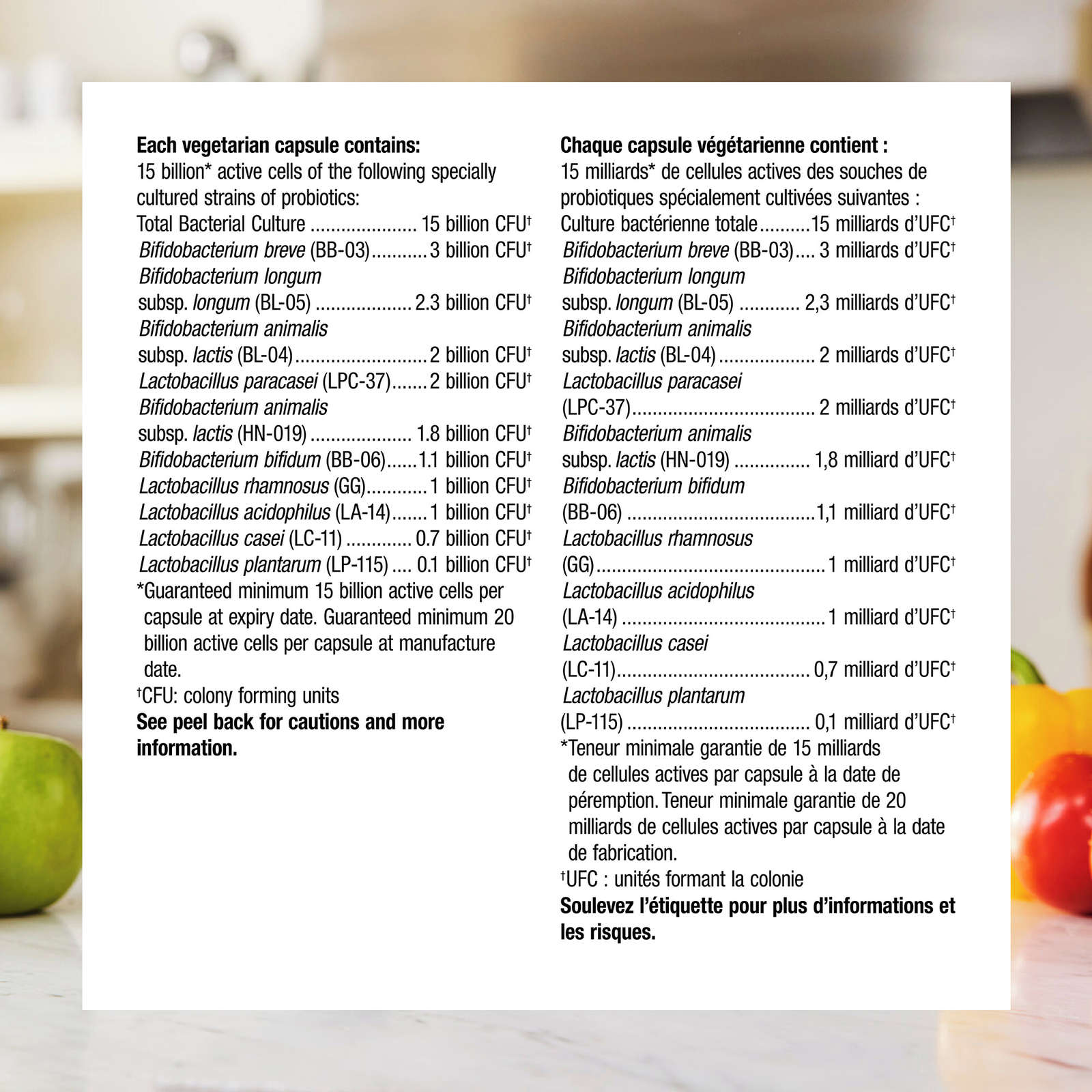 Adult 50+ Probiotic 15 Billion