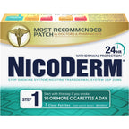 NICODERM® Stop Smoking System, STEP 1, 7 clear patches (one patch daily) 21 mg/day
