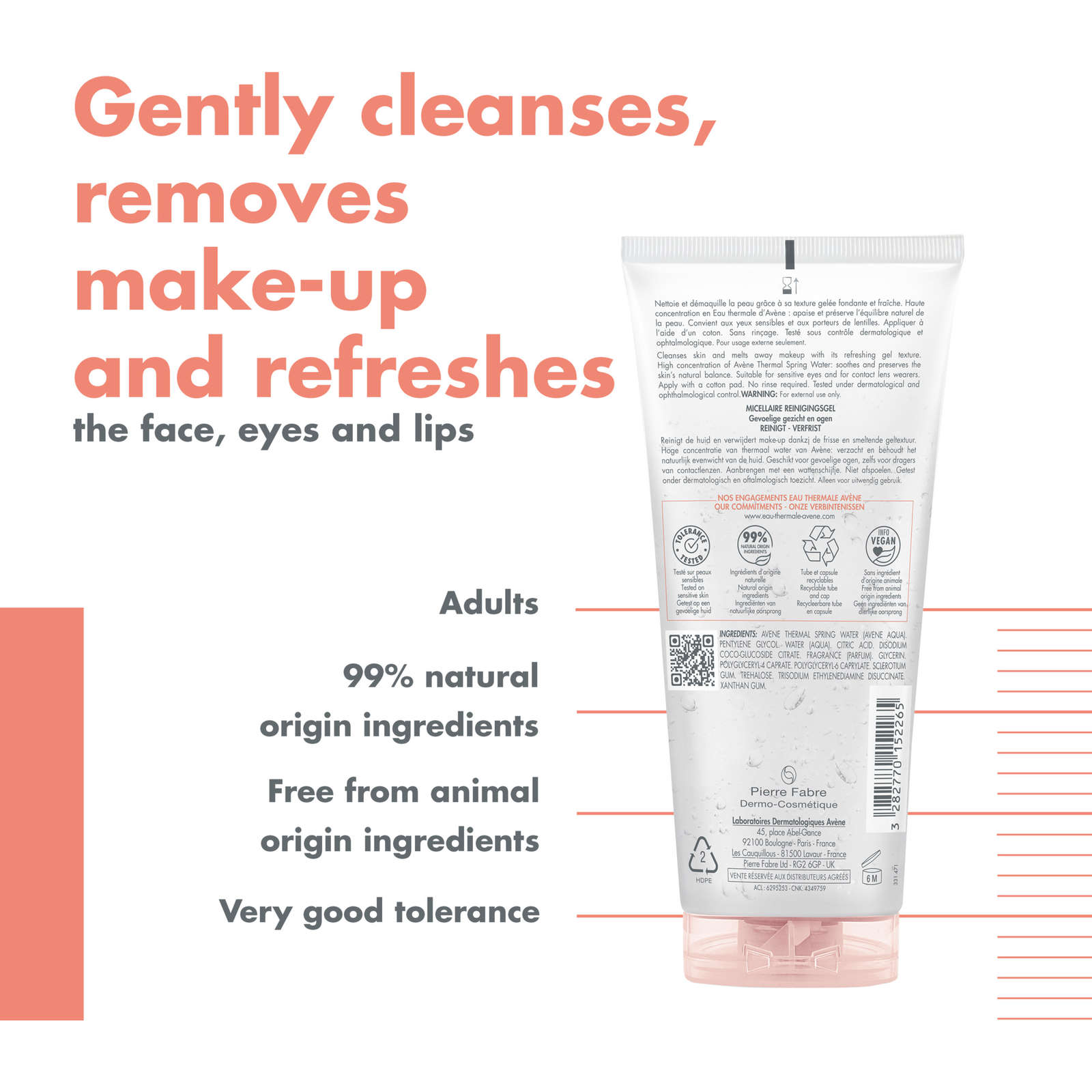 Makeup removing micellar Gel