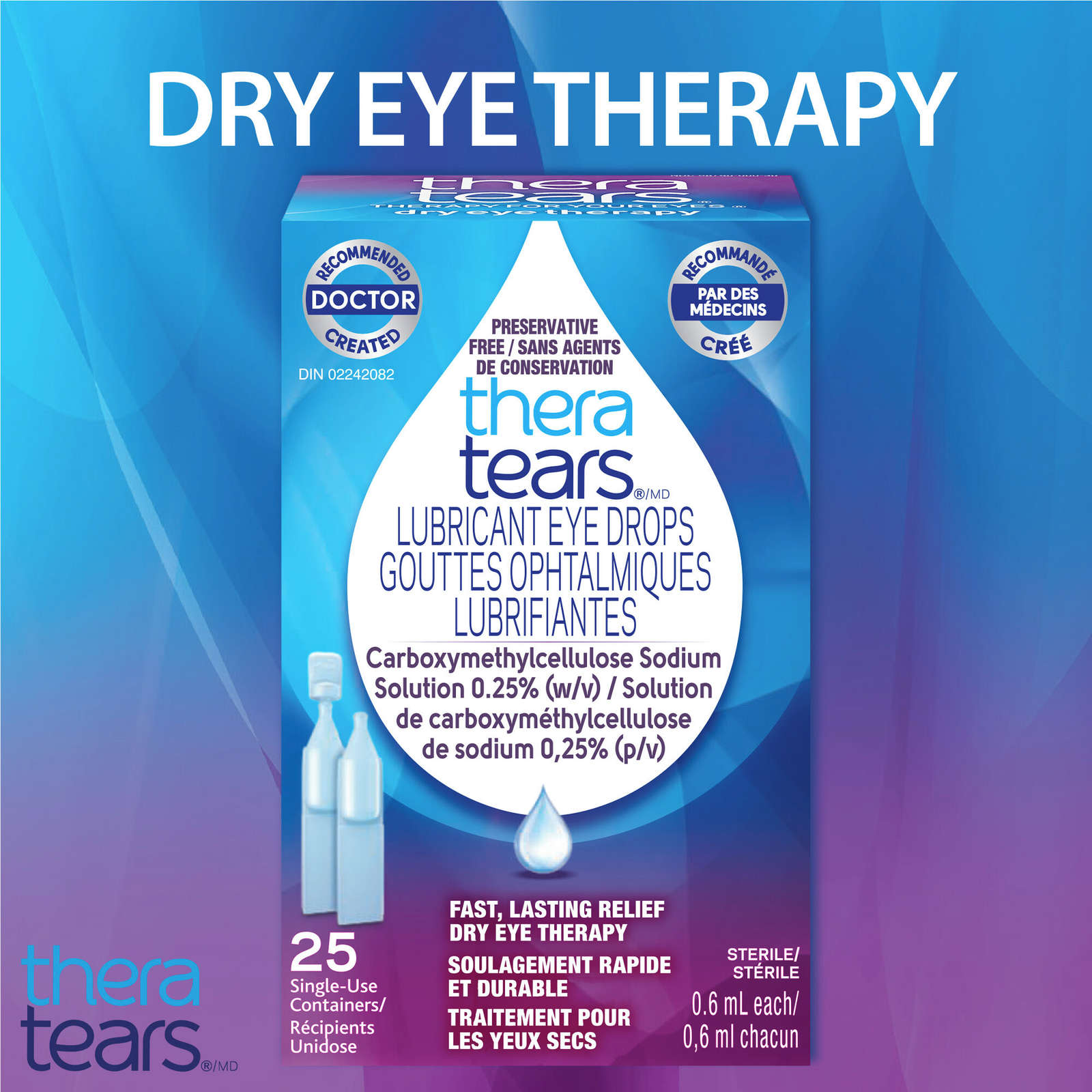 Lubricant Eye Drops Single use