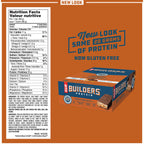CLIF BUILDERS™  - Protein Bars - Chocolate Peanut Butter Flavour - (68 Gram Non-GMO Bars, 12 Count)