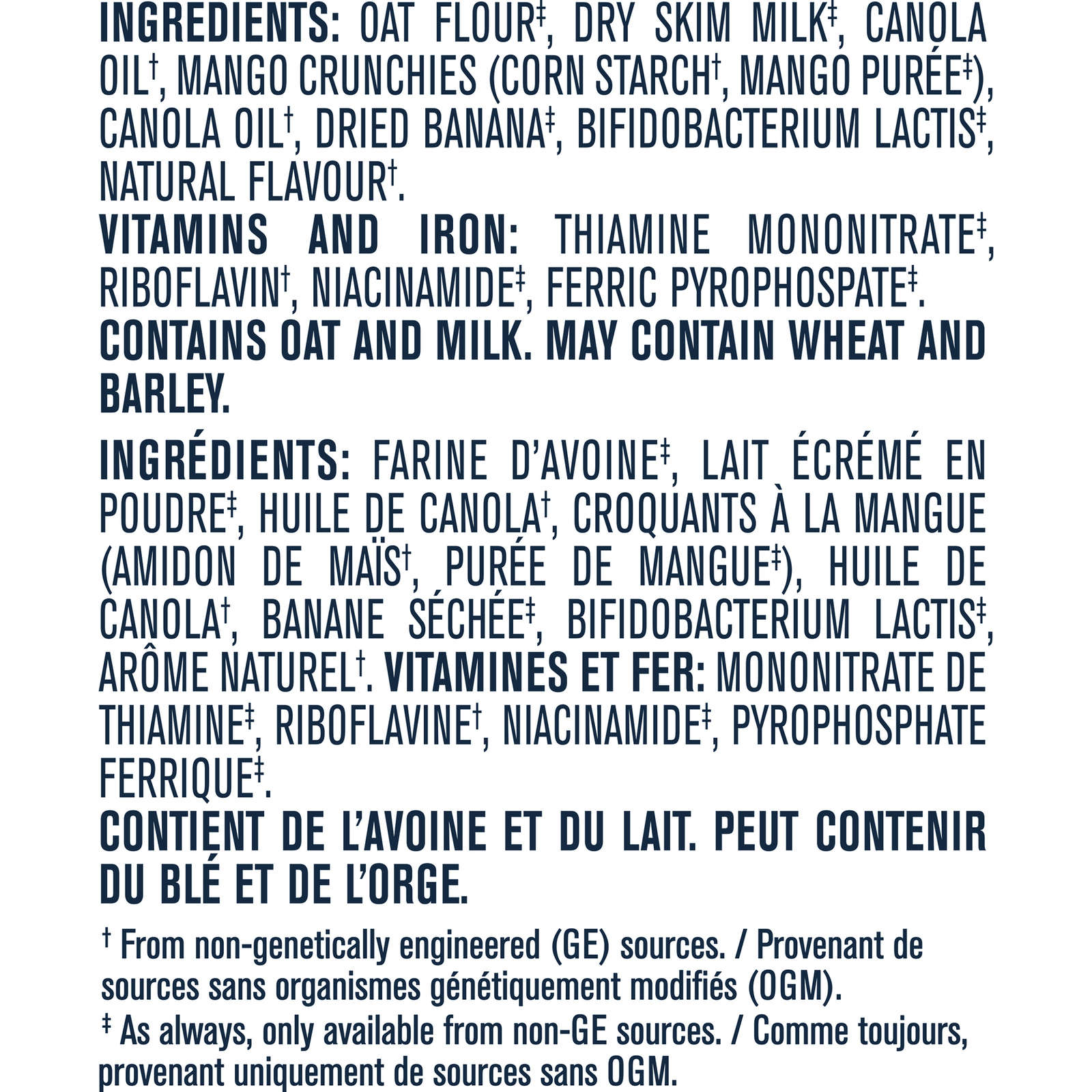 GERBER Stage 3 Oat Banana Mango Baby Cereal