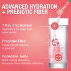 Plus Digestive Health Effervescent Electrolyte Granule Sticks, Strawberry Lemonade