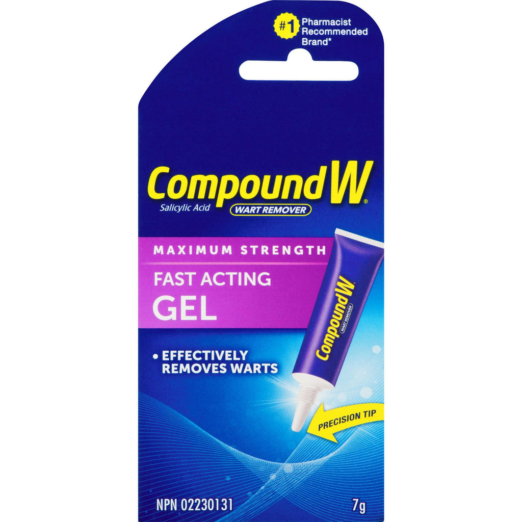 Compound W Application Compound W Maximum Strength Fast Acting Gel – LifeCare Compounding Pharmacy