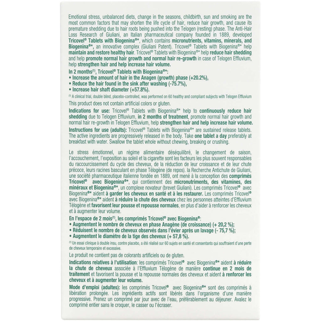Tricovel tablets